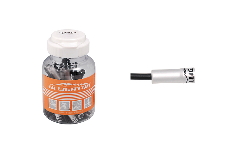 5mmノーズ付きアルミアウターキャップ