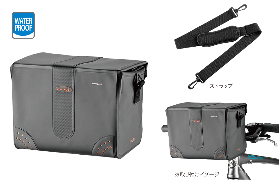 ウォータープルーフ ハンドルバッグ