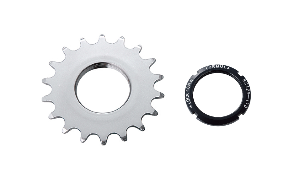 18T固定ギア&amp; アルミロックリングセット