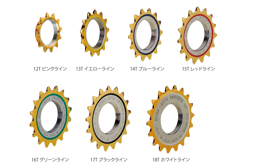 パーツ euroasia goldmedal 17T EURO ASIA gold medal - メルカリ