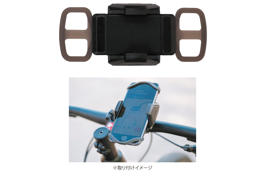 UNIVERSAL PHONE HOLDER-BIKE KIT スマートフォンホルダー