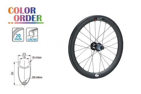 カーボンクリンチャーホイール_GW-WH38HE-406　リア