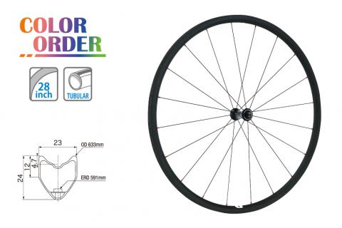 カーボンチューブラーホイール（GW-WH24TU　フロント）