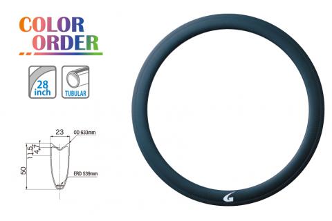 カーボンチューブラーリム（GW-RM50TU）